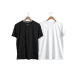 Pack of 2 Plain T-Shirts for Men – 180 GSM Cotton Soft & Comfortable