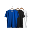 pack of 3 plain t shirts for men – 180 gsm cotton soft & comfortable