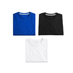 pack of 3 plain t shirts for men – 180 gsm cotton soft & comfortable