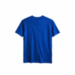 Premium Blue Plain T-Shirt for Men – 180 GSM Cotton Tee