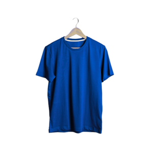 Premium Blue Plain T-Shirt for Men – 180 GSM Cotton Tee