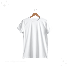 Premium White Plain T-Shirt for Men 180 GSM Cotton