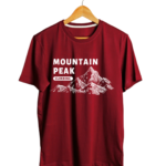 men’s 180 gsm cotton mountain print travel graphic t shirt | premium adventure tee (copy)