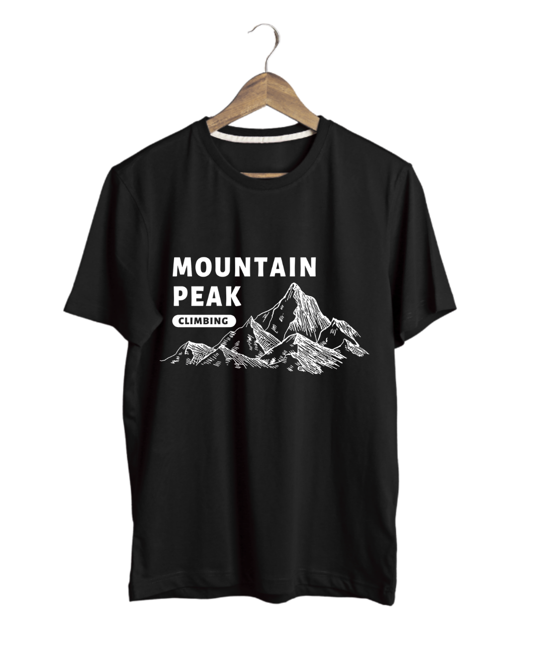 men’s 180 gsm cotton mountain print travel graphic t shirt | premium adventure tee (copy)