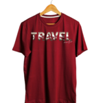 men’s 180 gsm cotton mountain graphic t shirt | trendy casual printed tee for everyday wear