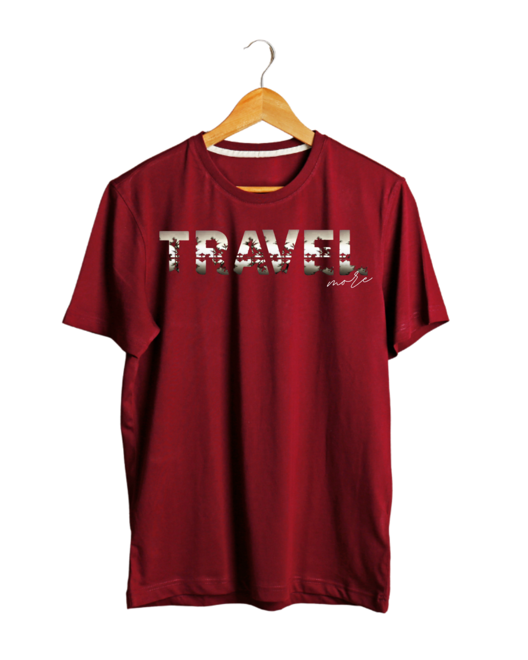 men’s 180 gsm cotton mountain graphic t shirt | trendy casual printed tee for everyday wear