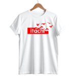 itachi uchiha graphic t shirt | premium cotton anime printed tee