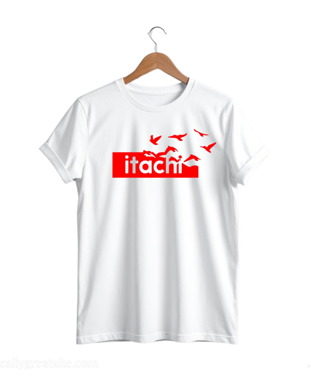 itachi uchiha graphic t shirt | premium cotton anime printed tee