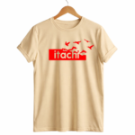 itachi uchiha graphic t shirt | premium cotton anime printed tee