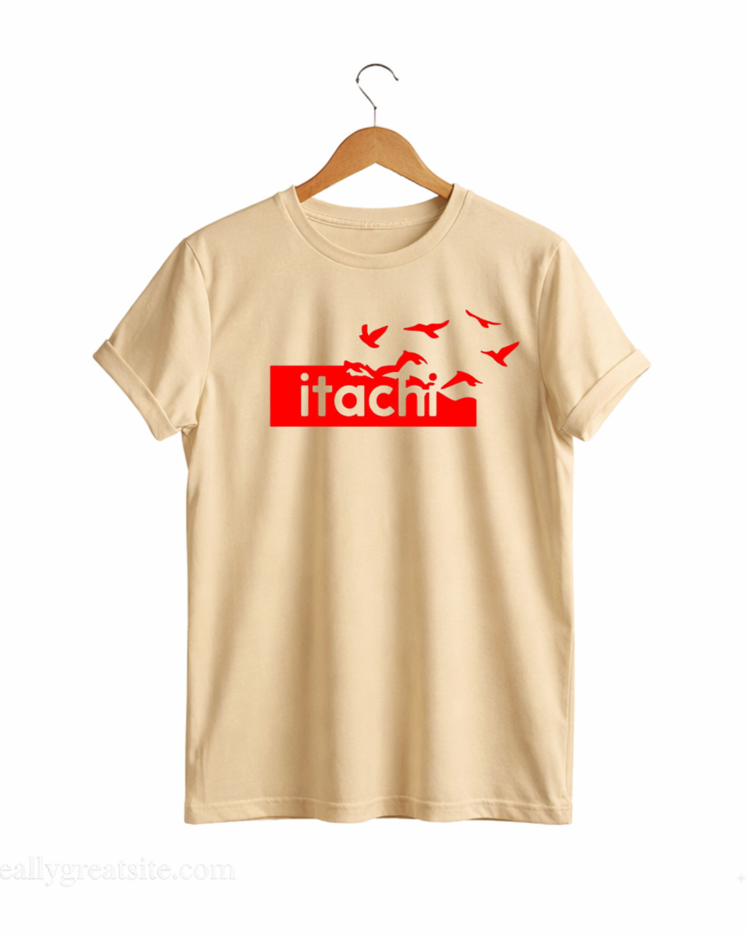 itachi uchiha graphic t shirt | premium cotton anime printed tee